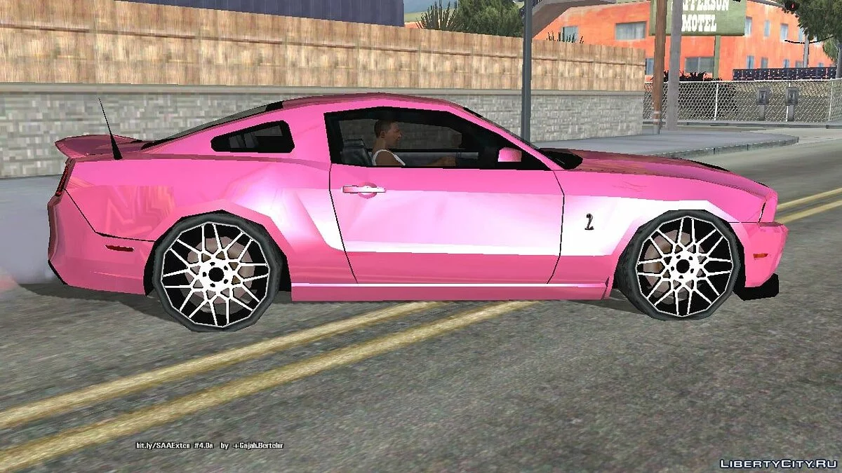 Ford Mustang Shelby 2013 / GTA سان أندرياس (iOS، أندرويد)