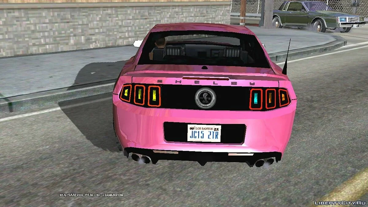 Ford Mustang Shelby 2013 / GTA سان أندرياس (iOS، أندرويد)