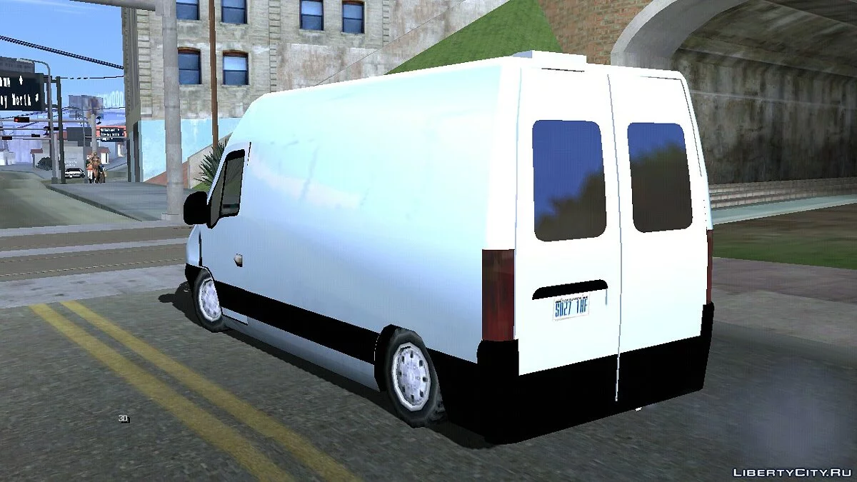 2006 Fiat Ducato (SA стиль, тільки DFF) / GTA San Andreas (iOS, Android)