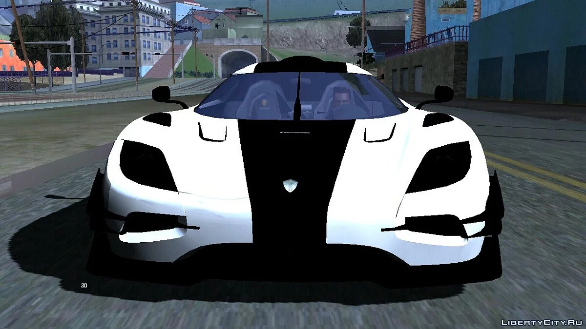 2014 Koenigsegg One:1 Lowpoly / GTA San Andreas (iOS, Android)