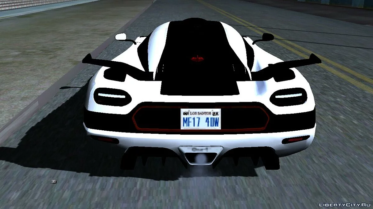 2014 Koenigsegg One:1 Lowpoly / GTA San Andreas (iOS, Android)