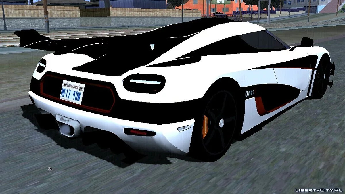 2014 Koenigsegg One:1 Lowpoly / GTA San Andreas (iOS, Android)