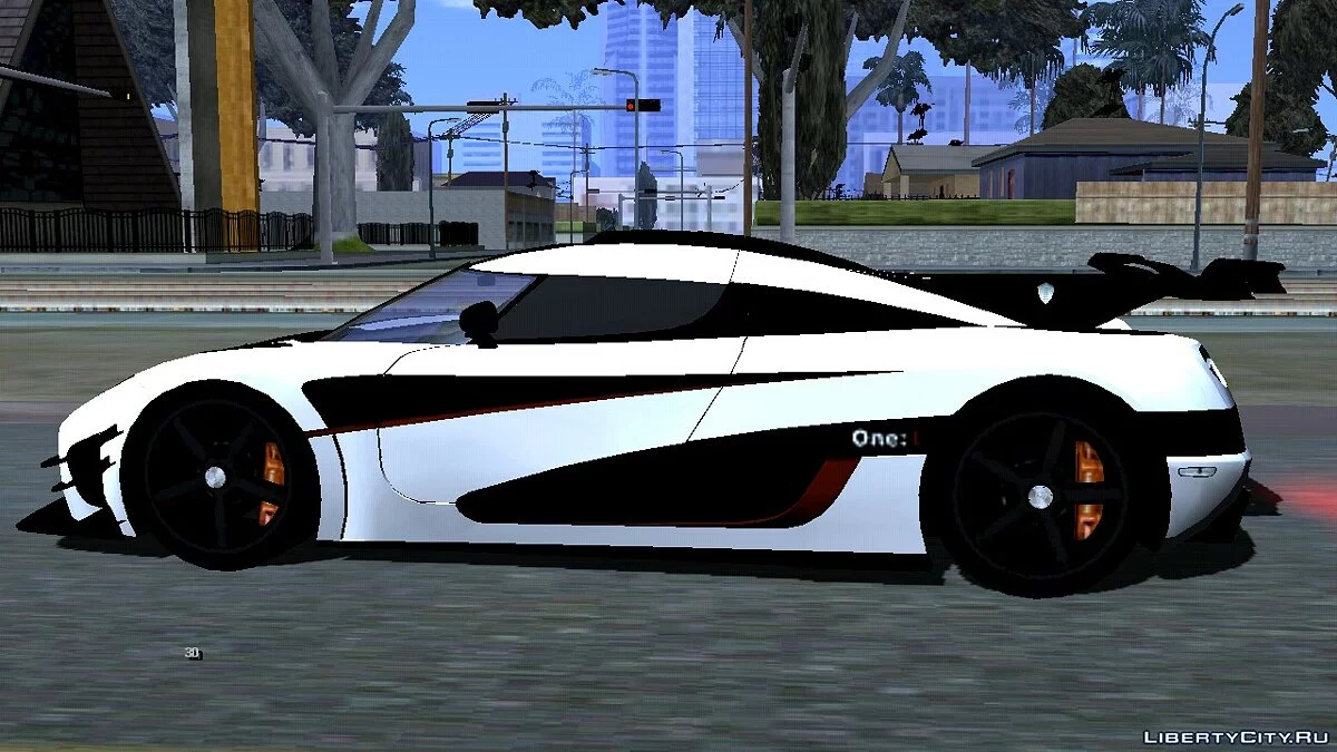 2014 Koenigsegg One:1 Lowpoly / GTA San Andreas (iOS, Android)