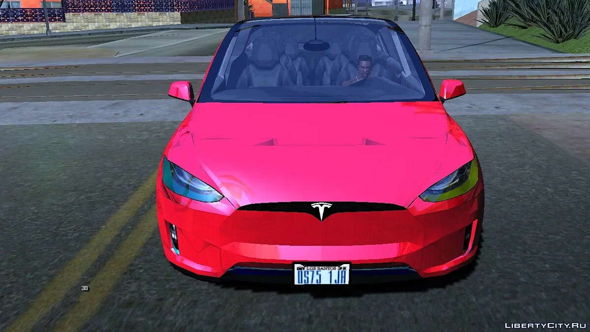 2016 Tesla Model X Lowpoly / GTA San Andreas (iOS, Android)