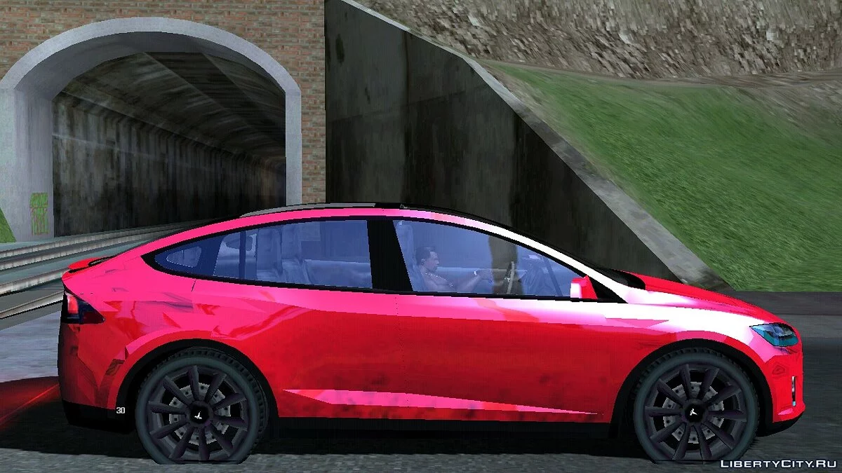 2016 Tesla Model X Lowpoly / GTA San Andreas (iOS, Android)