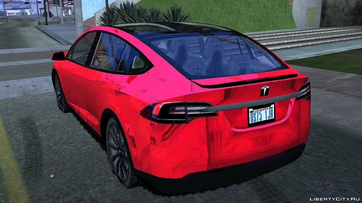 2016 Tesla Model X Lowpoly / GTA San Andreas (iOS, Android)