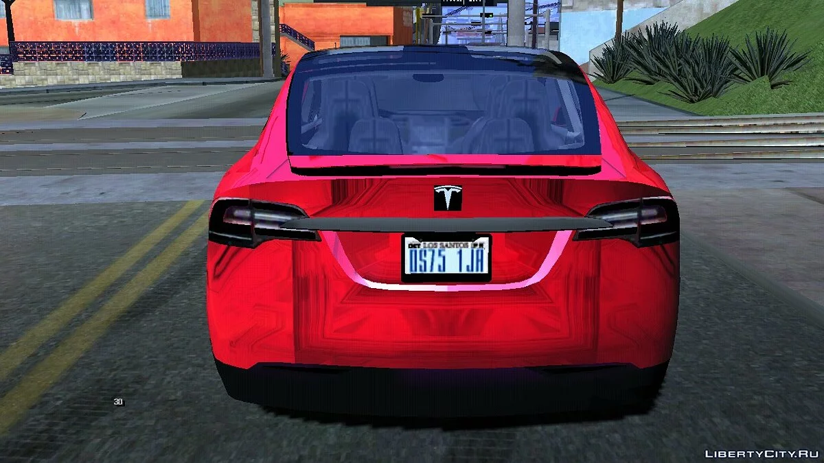 2016 Tesla Model X Lowpoly / GTA San Andreas (iOS, Android)