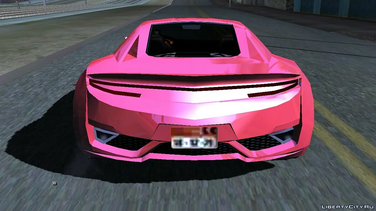Acura NSX 2017 Lowpoly / GTA San Andreas (iOS, Android)