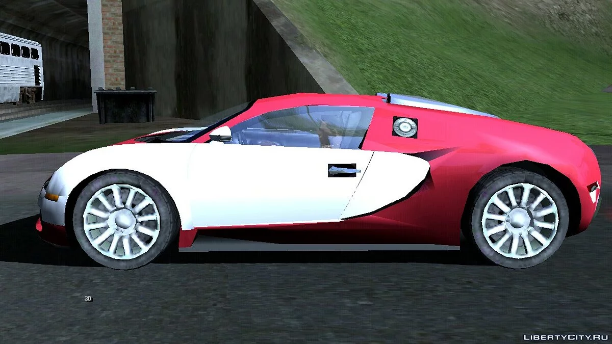 Bugatti Veyron (Gaya SA) / GTA San Andreas (iOS, Android)