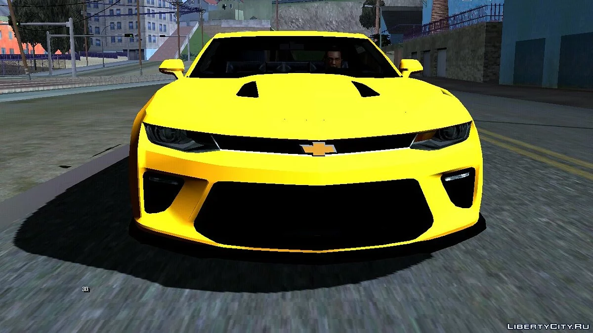 Chevrolet Camaro SS 2017 (SA-Stil) / GTA San Andreas (iOS, Android)