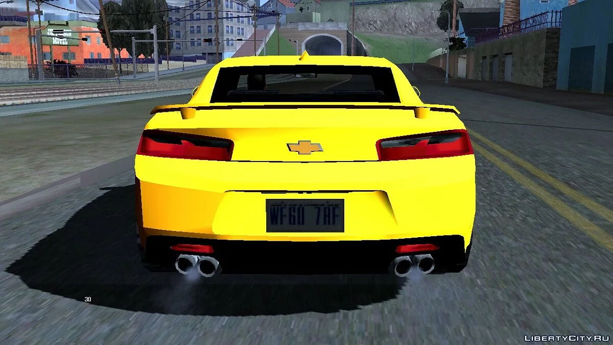 Chevrolet Camaro SS 2017 (SA-Stil) / GTA San Andreas (iOS, Android)