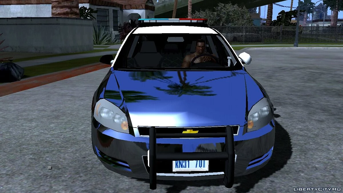 Chevrolet Impala 2007 LSPD (стиль SA) / GTA San Andreas (iOS, Android)