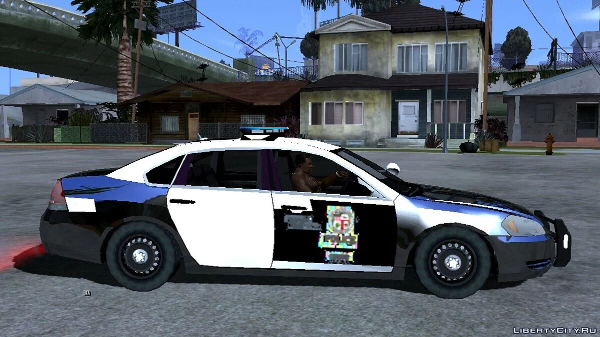 Chevrolet Impala 2007 LSPD (стиль SA) / GTA San Andreas (iOS, Android)