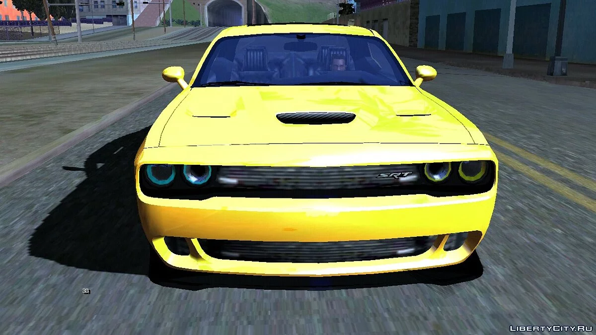 Dodge Challenger Hellcat Lowpoly / GTA San Andreas (iOS, Android)