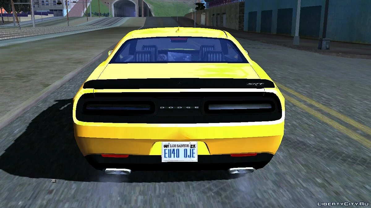 Dodge Challenger Hellcat Lowpoly / GTA San Andreas (iOS, Android)