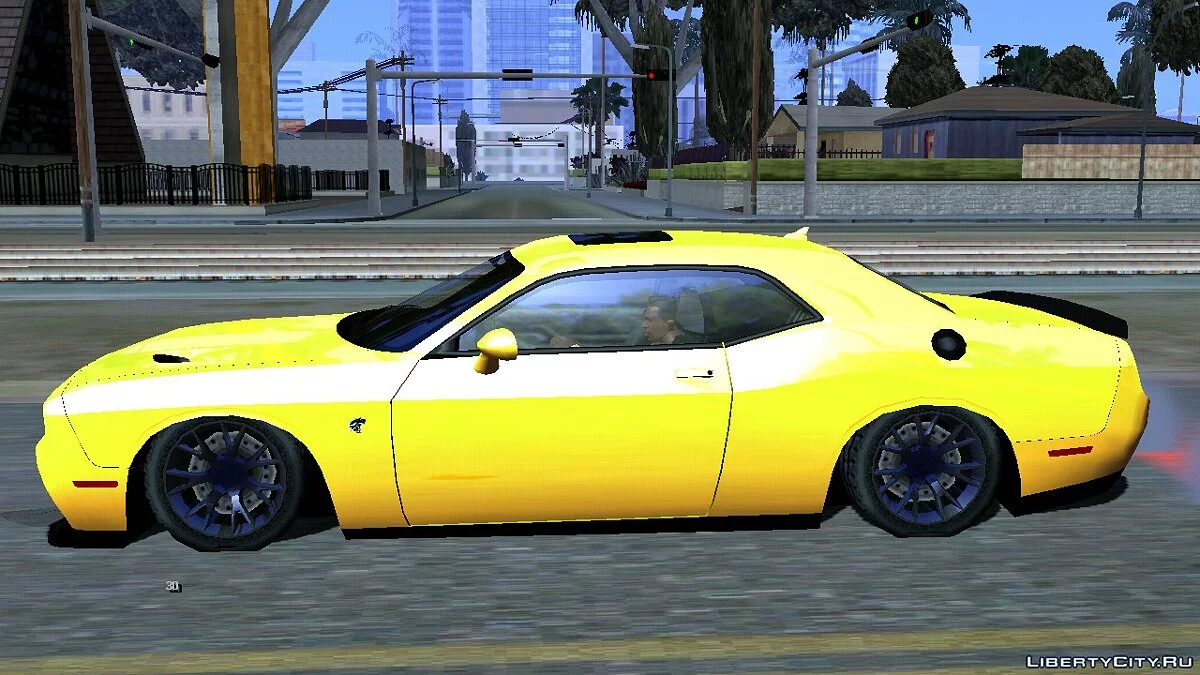 Dodge Challenger Hellcat Lowpoly / GTA San Andreas (iOS, Android)