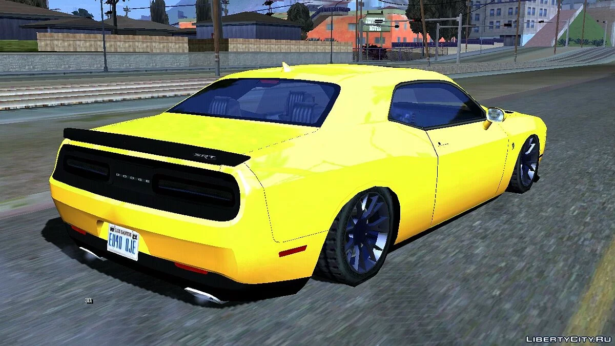 Dodge Challenger Hellcat Lowpoly / GTA San Andreas (iOS, Android)