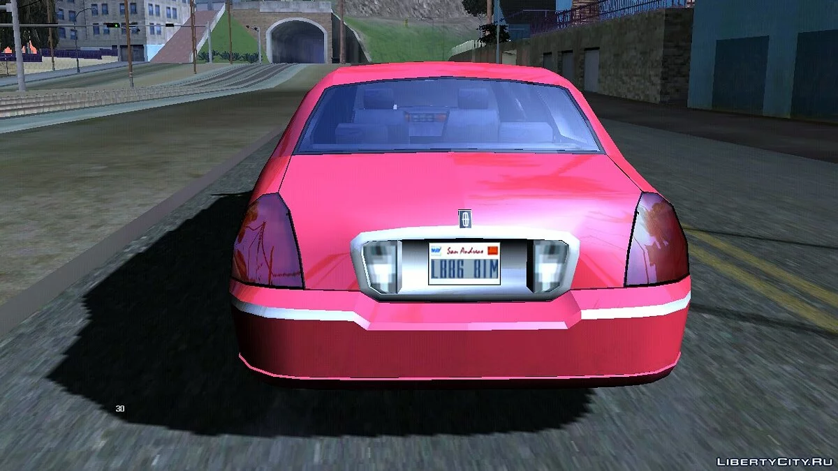 Limousine Lincoln Town Car Lowpoly / GTA San Andreas (iOS, Android)