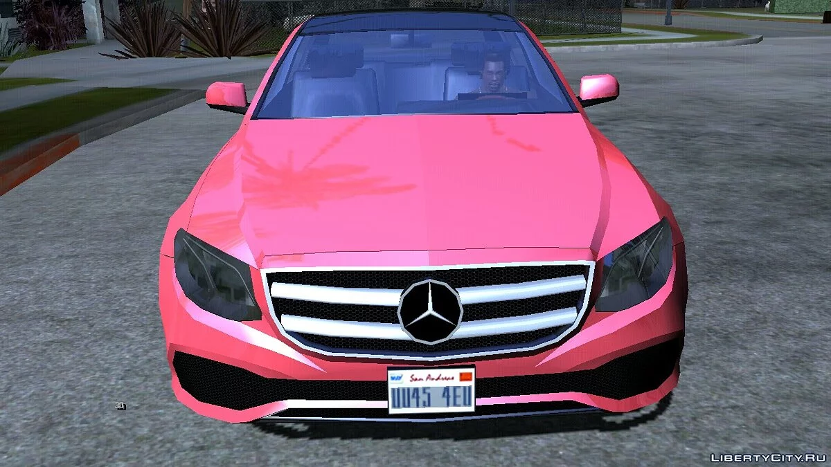 梅赛德斯-奔驰 E Class 2017 Lowpoly / GTA San Andreas (iOS, Android)