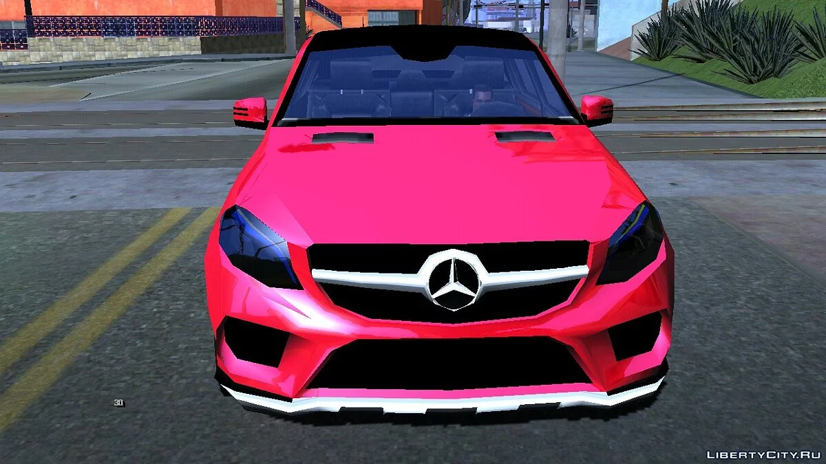 Mercedes Benz GLE 350 Coupe Lowpoly / GTA San Andreas (iOS, Android)