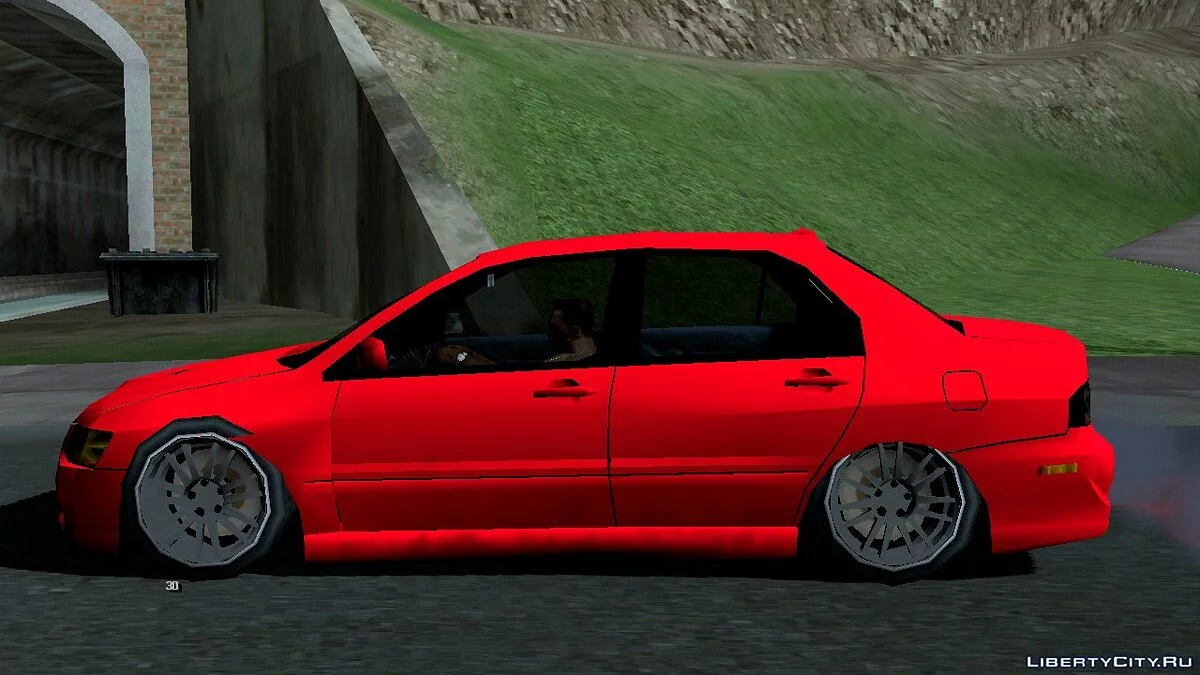 Mitsubishi Lancer Evolution IX (Gaya SA) / GTA San Andreas (iOS, Android)