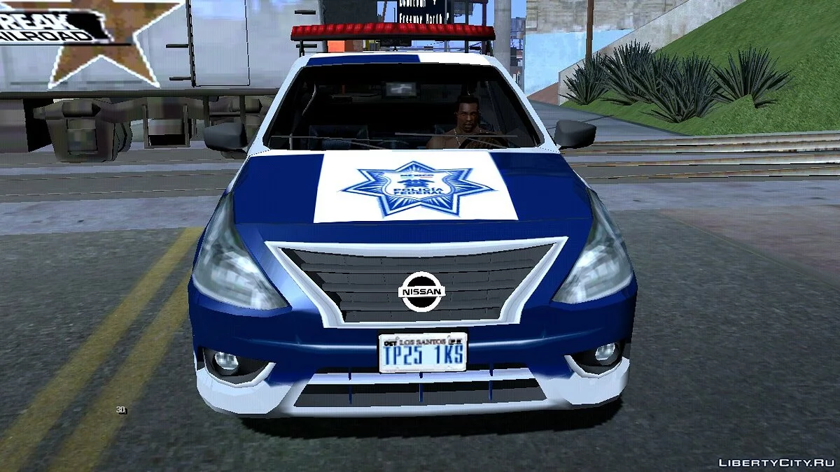 Nissan Versa 2019 (SA style, police) / GTA San Andreas (iOS, Android)