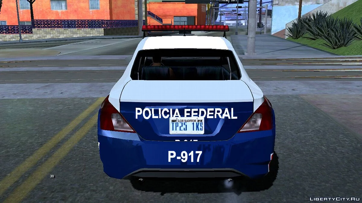 Nissan Versa 2019 (SA style, police) / GTA San Andreas (iOS, Android)