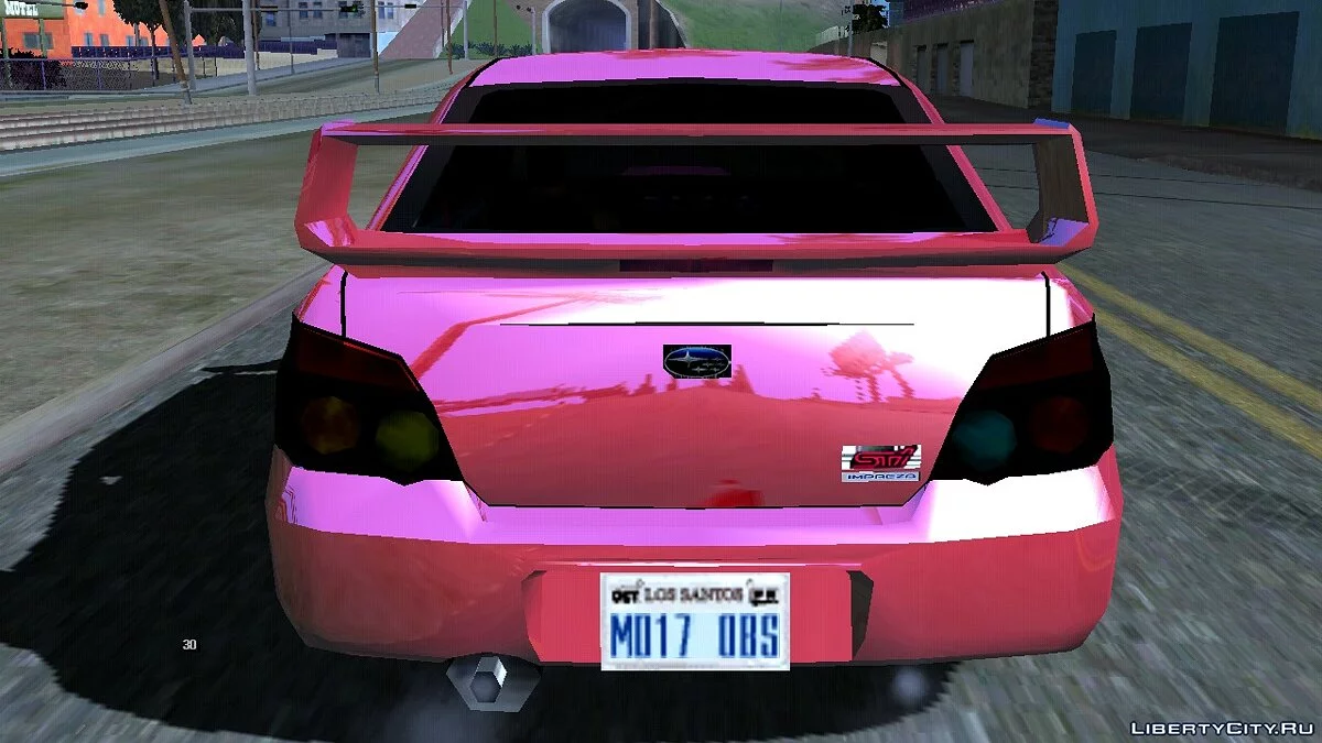Subaru Impreza WRX STI 2007 (SA-Stil) / GTA San Andreas (iOS, Android)