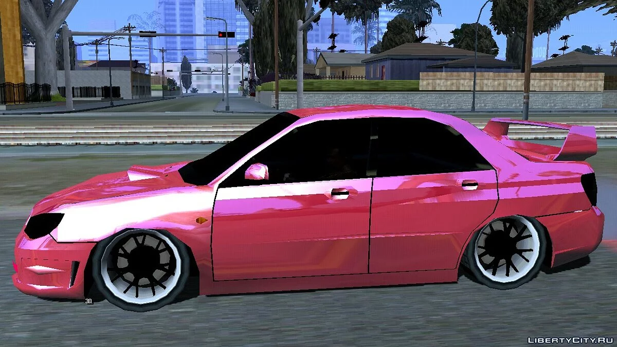 Subaru Impreza WRX STI 2007 (SA-Stil) / GTA San Andreas (iOS, Android)