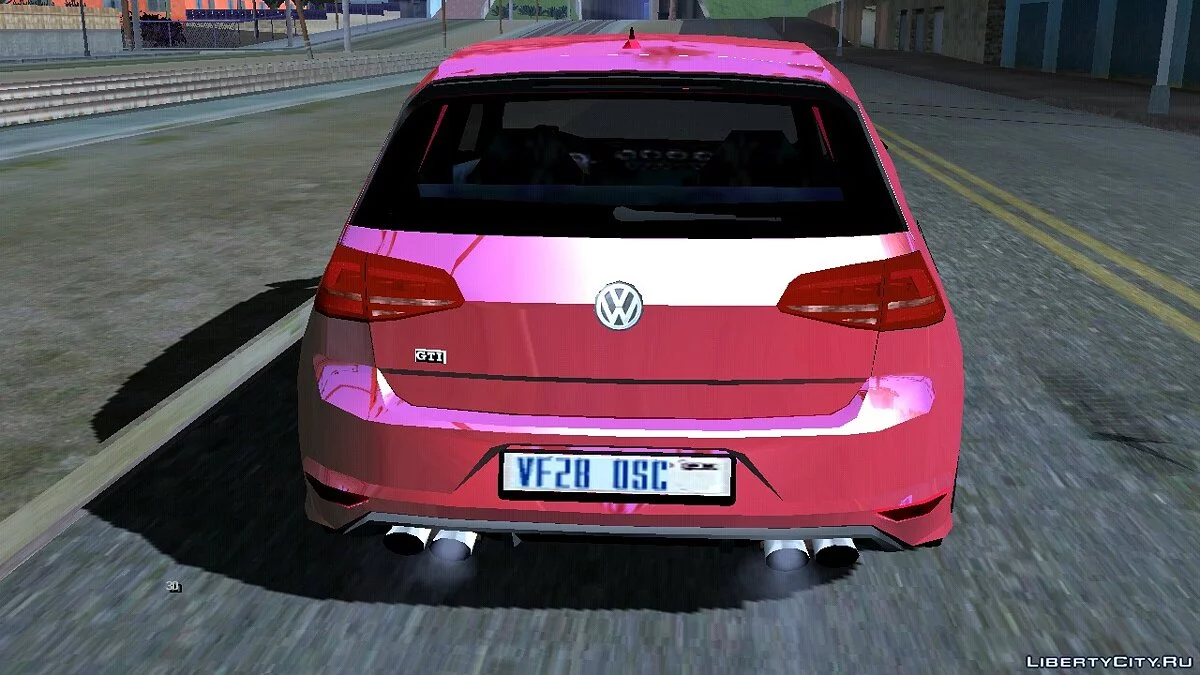 Volkswagen Golf 2014 (SA Style) / GTA San Andreas (iOS, Android)