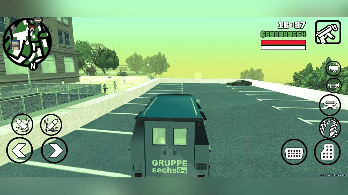 Securicar з GTA LCS [SA Style] / GTA San Andreas (iOS, Android)