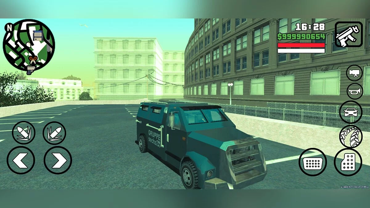 Securicar з GTA LCS [SA Style] / GTA San Andreas (iOS, Android)