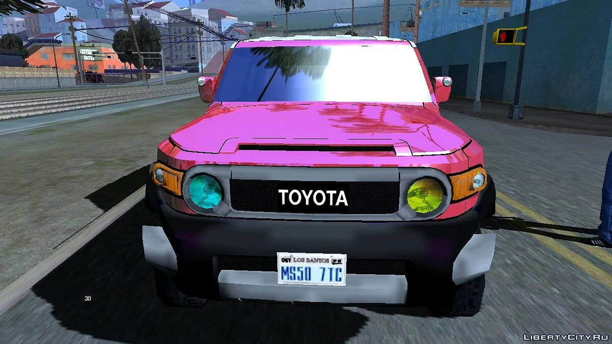 Toyota FJ SA Style Lowpoly / GTA سان أندرياس (iOS، أندرويد)