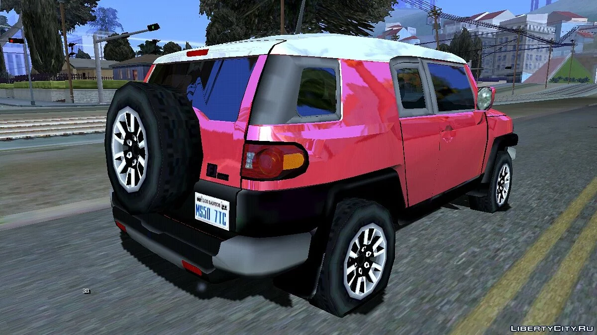 Toyota FJ SA Style Lowpoly / GTA سان أندرياس (iOS، أندرويد)