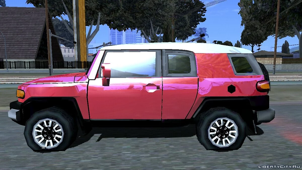 Toyota FJ SA Style Lowpoly / GTA سان أندرياس (iOS، أندرويد)