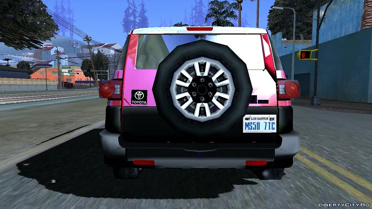 Toyota FJ SA Style Lowpoly / GTA سان أندرياس (iOS، أندرويد)