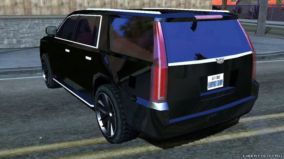كاديلاك إسكاليد لكسري/بلاتينيوم 2017 (أسلوب SA) / GTA سان أندرياس (iOS، أندرويد)