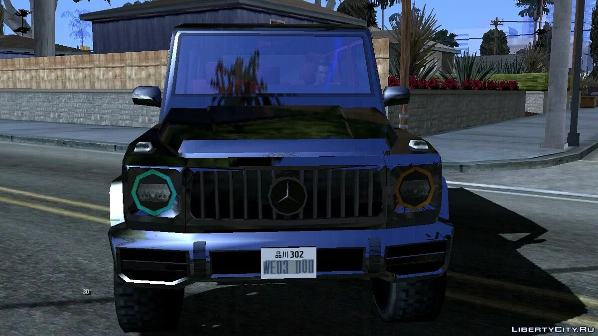 2019 Mercedes-AMG G63 (بأسلوب SA) / GTA سان أندرياس (iOS، أندرويد)