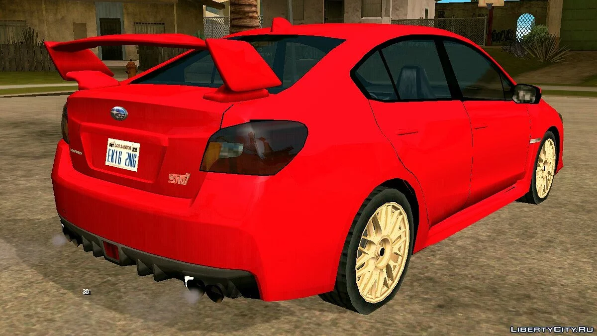2017 Subaru Impreza WRX STI Lowpoly / GTA San Andreas (iOS, Android)