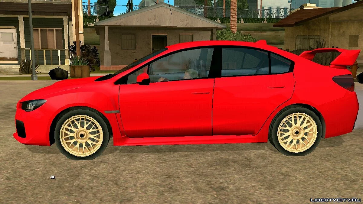 2017 Subaru Impreza WRX STI Lowpoly / GTA San Andreas (iOS, Android)