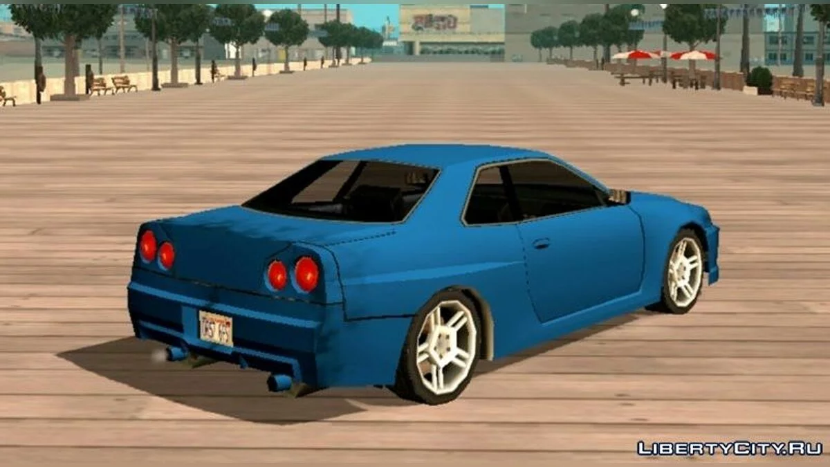 Nissan Skyline Low Poly / GTA San Andreas (iOS, Android)