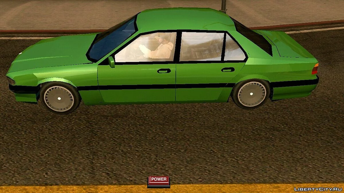 BMW 7 E38 в стилі SA (тільки DFF) / GTA San Andreas (iOS, Android)