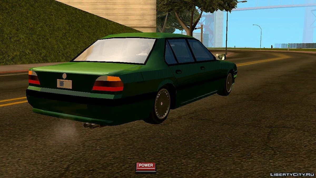 BMW 7 E38 в стилі SA (тільки DFF) / GTA San Andreas (iOS, Android)
