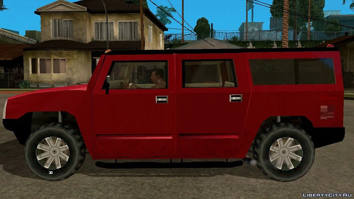 Hummer H2 (SA стиль, тільки DFF) / GTA San Andreas (iOS, Android)