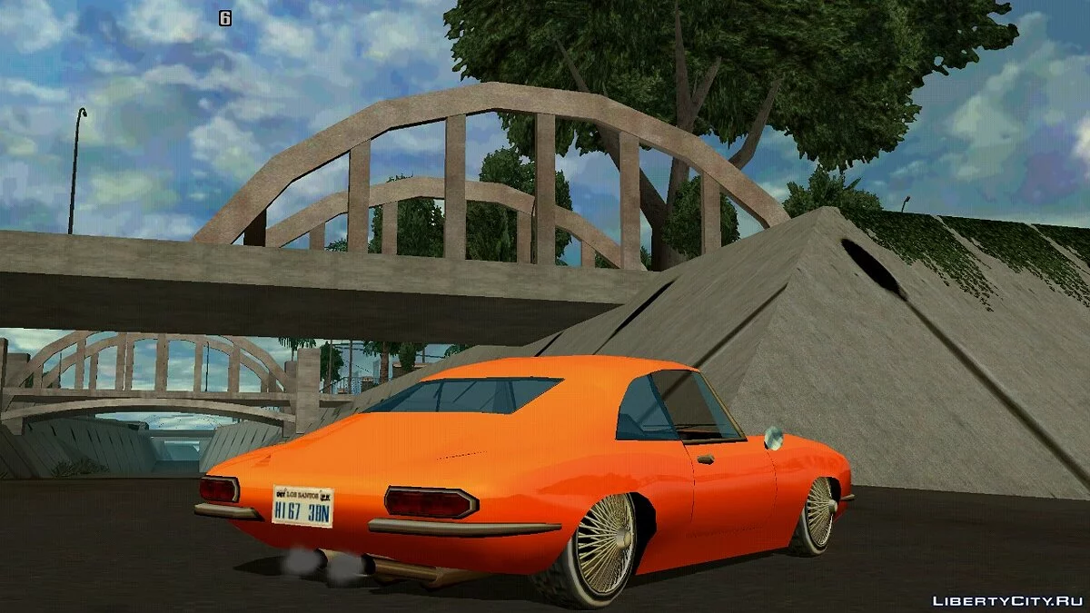 Jaguar E Type (SA-Stil, nur DFF) / GTA San Andreas (iOS, Android)