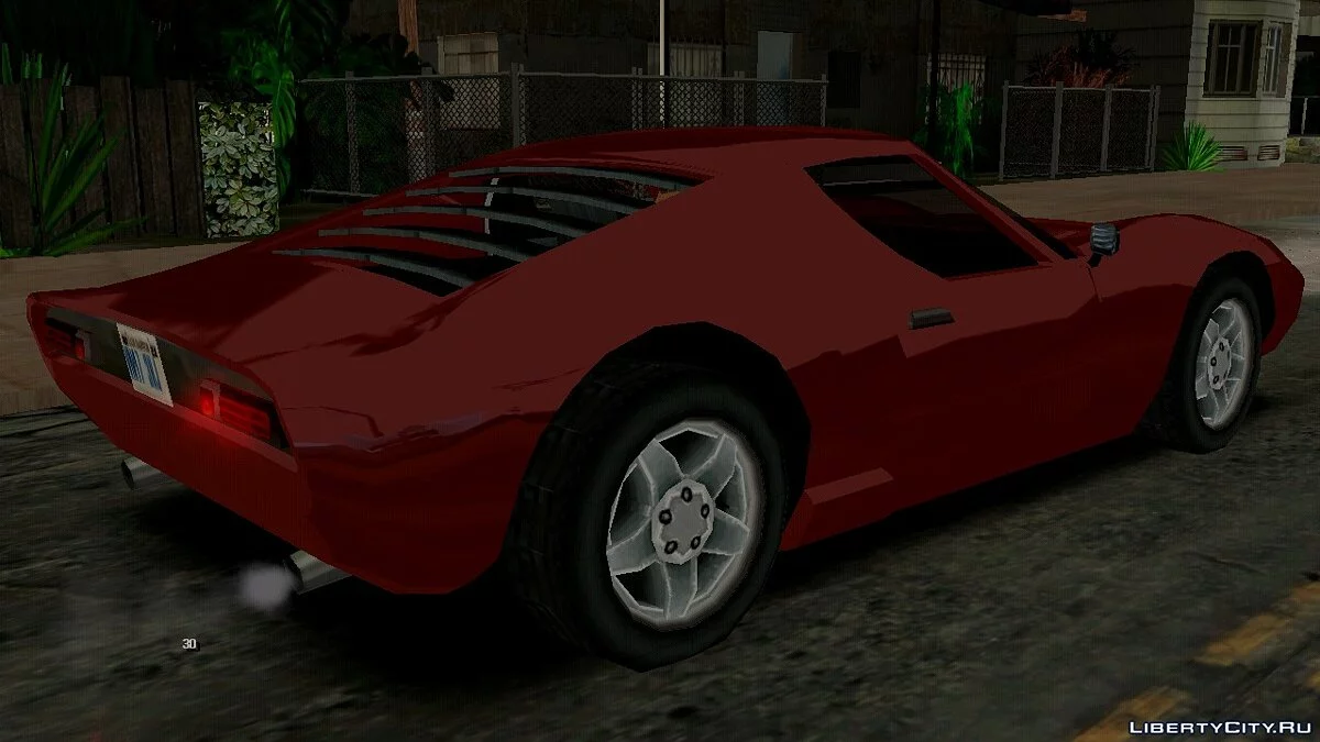 Lamborgini Maura (نمط SA ، DFF فقط) / GTA سان أندرياس (iOS، أندرويد)
