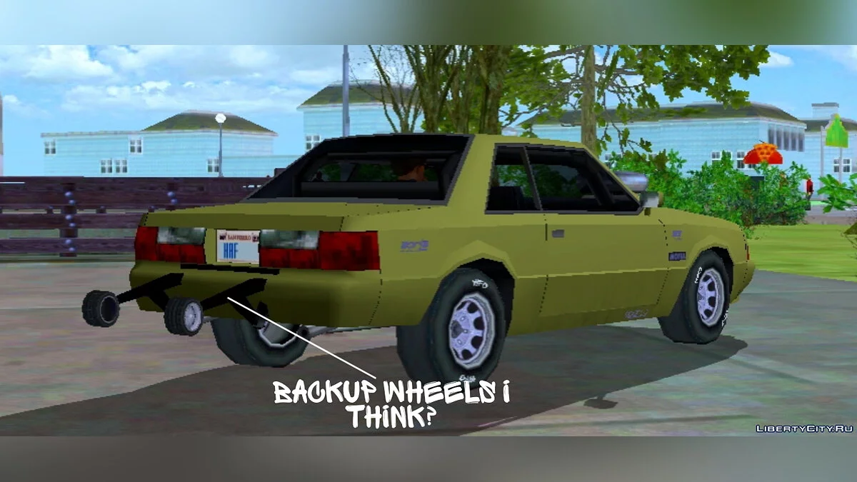 Foxbody Mustang '89 Drag V1 / GTA San Andreas (iOS, Android)