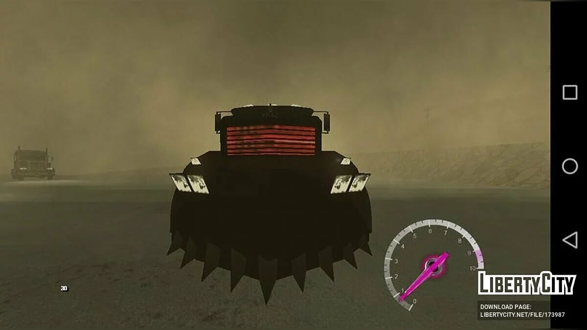 Вантажівка та причіп від: Mad Max / GTA San Andreas (iOS, Android)