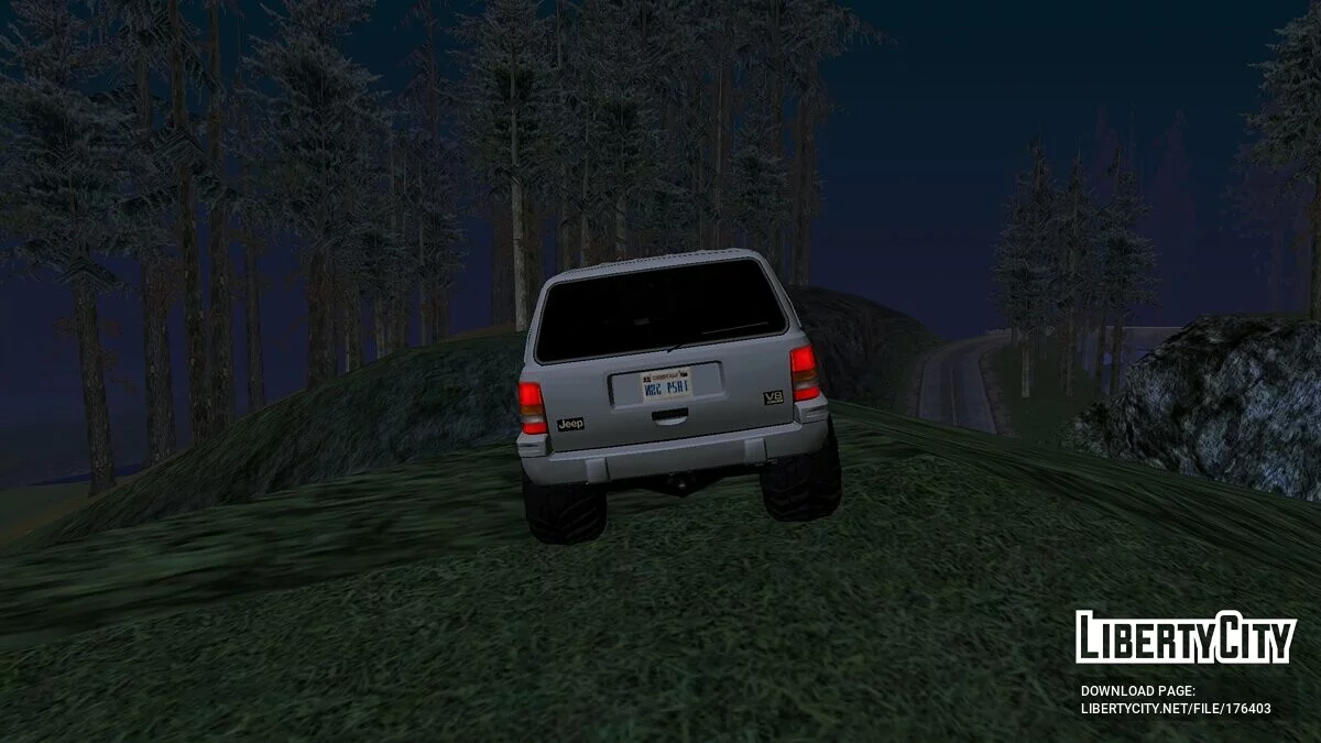 Jeep Grand Cherokee ZJ Off-Road (SA Style) / GTA San Andreas (iOS, Android)