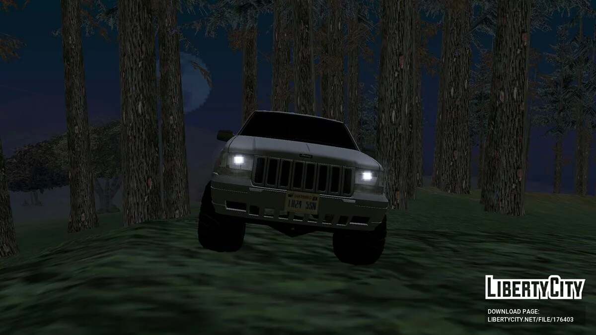 Jeep Grand Cherokee ZJ Off-Road (SA Style) / GTA San Andreas (iOS, Android)